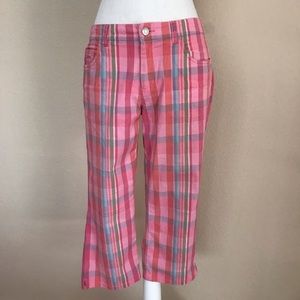 Ralph, Ralph Lauren Plaid Capri Pants